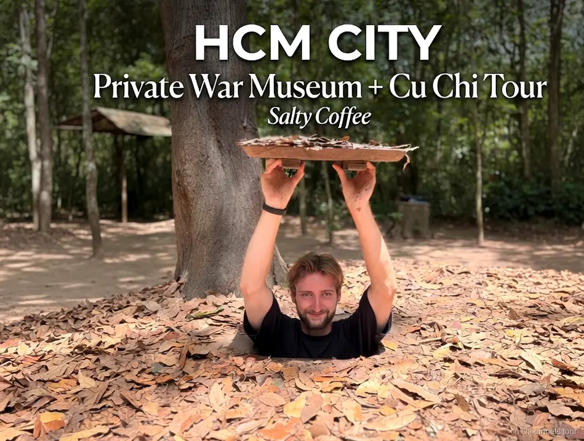 War Remnants Museum visited on the Cu Chi Tunnels VIP small group tour